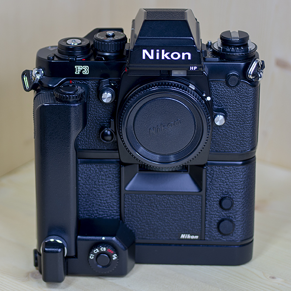 Image - 니콘 Nikon F3 HP +MD-4+MK-1+MF-18 Film Camera /97%